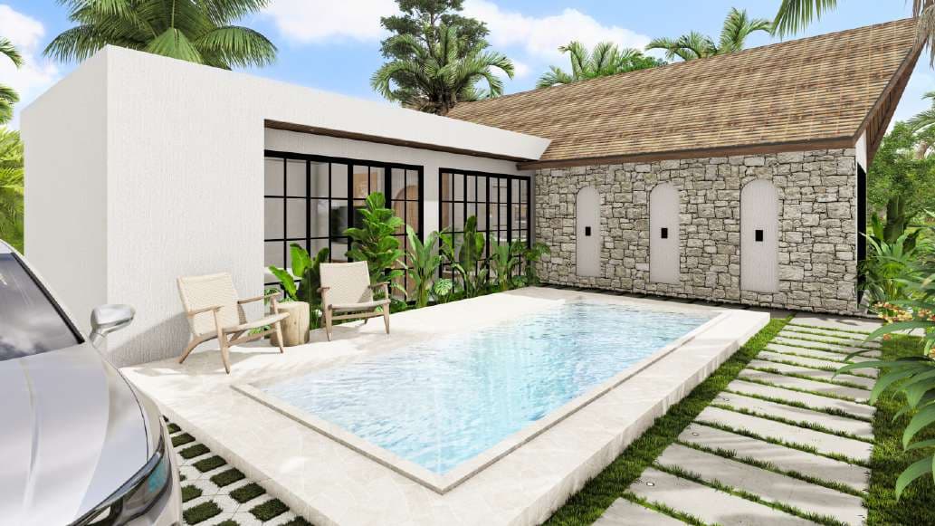 Zona de piscina